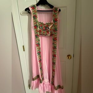 Indowestern Embroidery Outfit